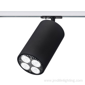 LED track light Black Bulb fixtures